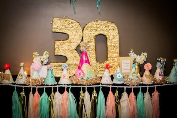 womens 30th birthday party ideas