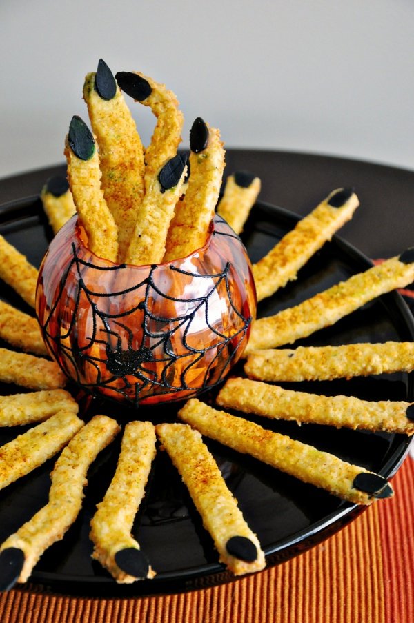 Cheddar Witches’ Fingers Creative Halloween Appetizers