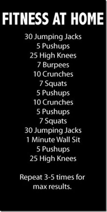 Indoor Exercises