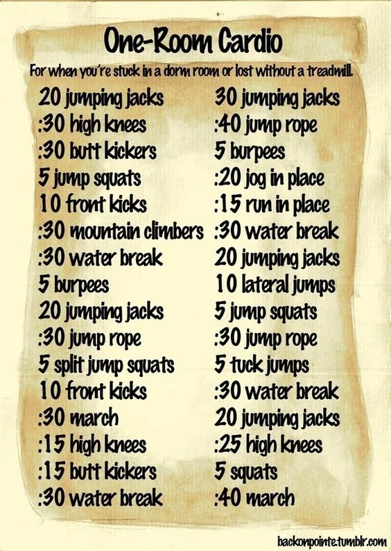 Indoor Exercises