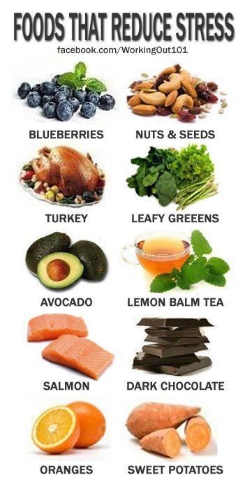 foods that reduce stress