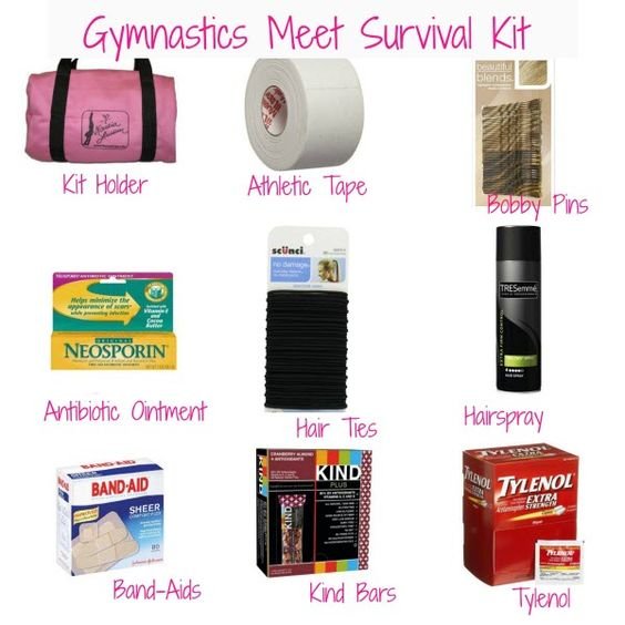 gymnastics survival kit