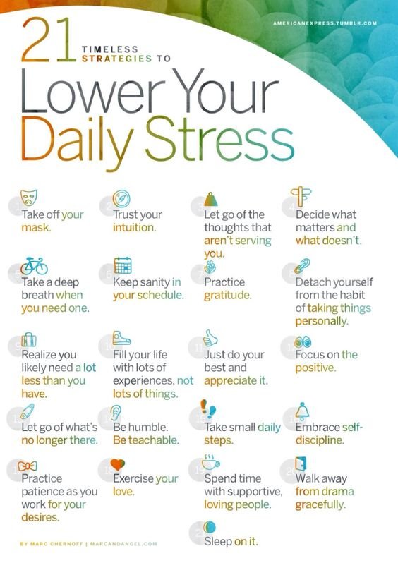 Lower your daily stress