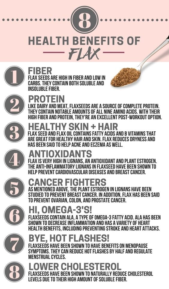 health benefits of flax