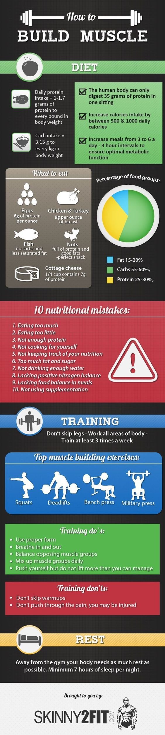 how to build muscle