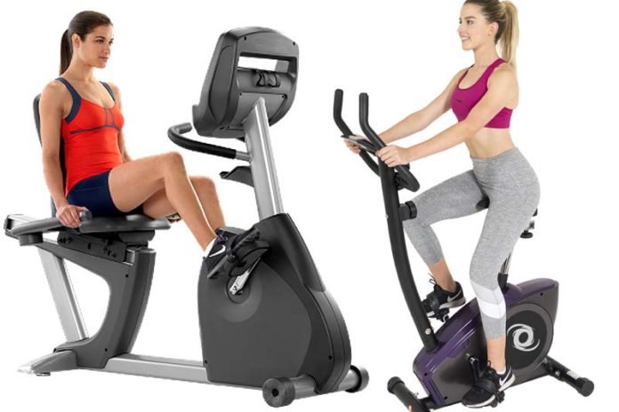 recumbent bike versus upright bike