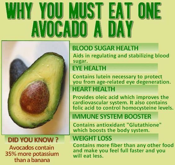 Why you must eat one avocado a day