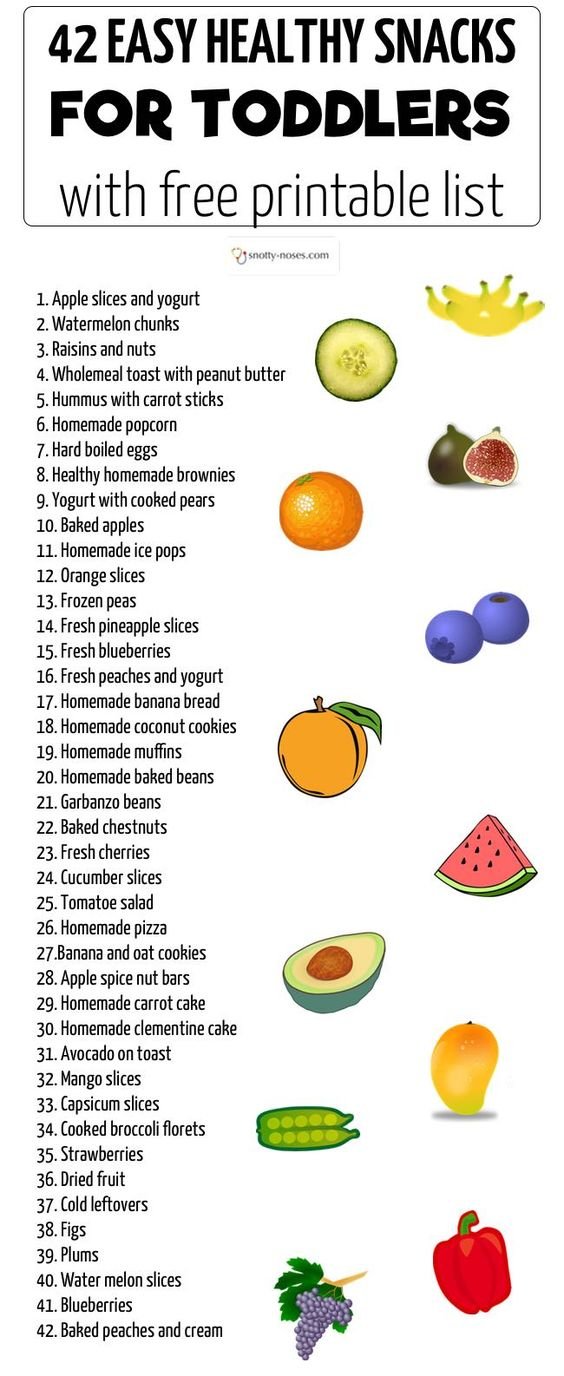 easy healthy snacks for toddlers