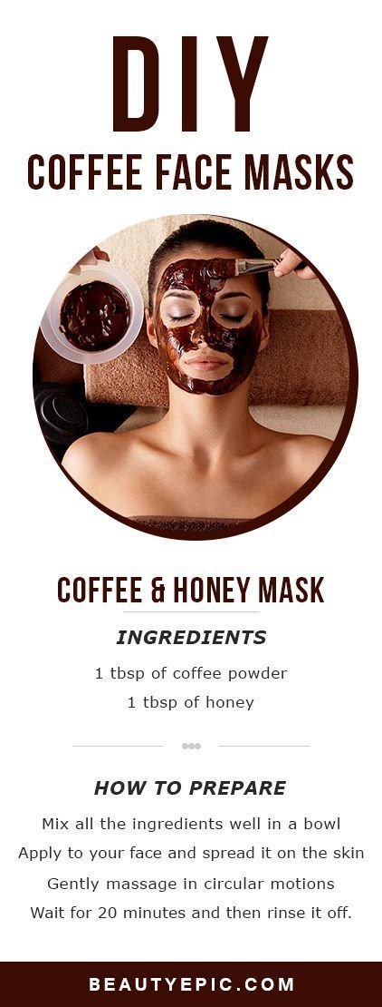 DIY coffee Face Masks