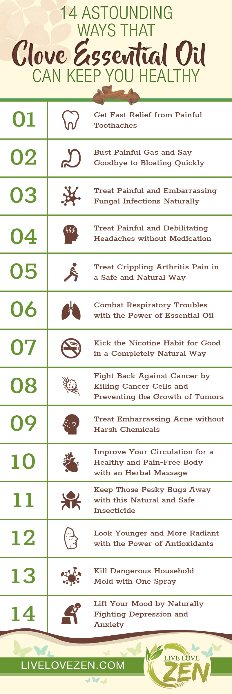 clove essential oil health benefits