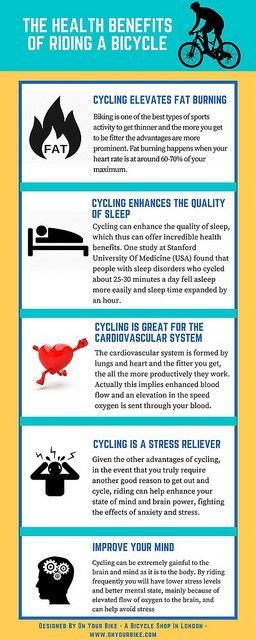 health benefits of rising a bicycling