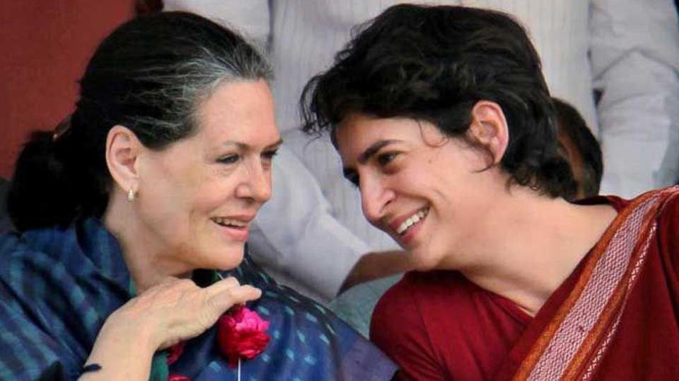 Sonia and Priyanka Gandhi