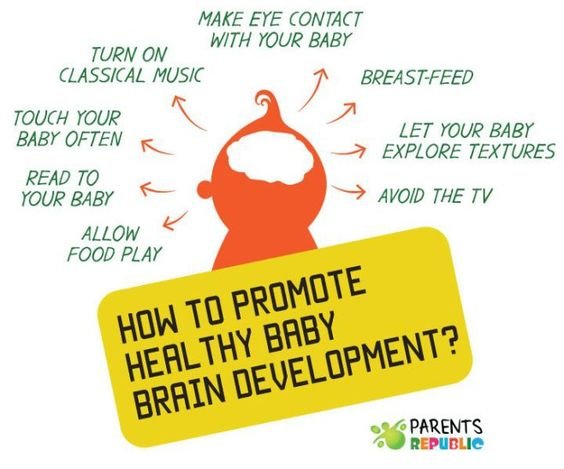 how to promote healthy baby brain development