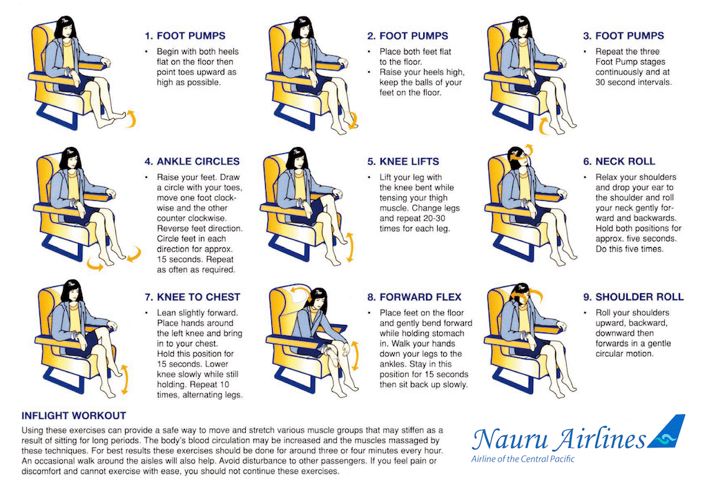 In Flight exercises