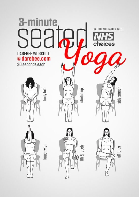 Seated Yoga for Airplane