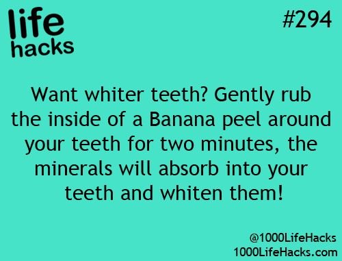 Life Hacks White Teeth