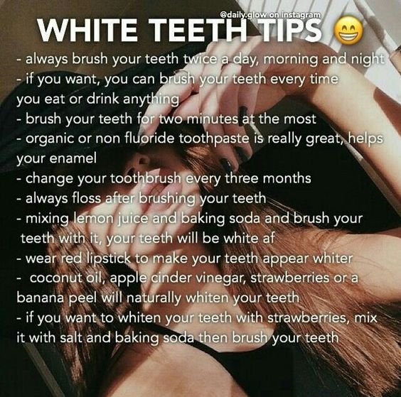 White Teeth Tips