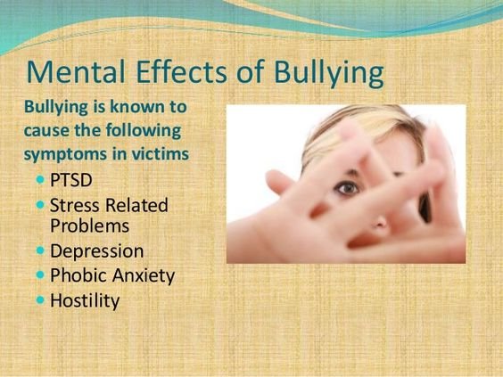 mental effects of bullying