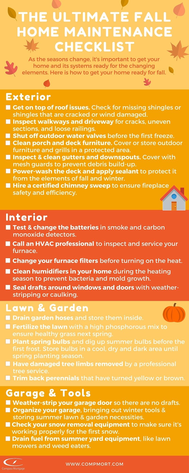 Ultimate Fall Home Maintenance Checklist