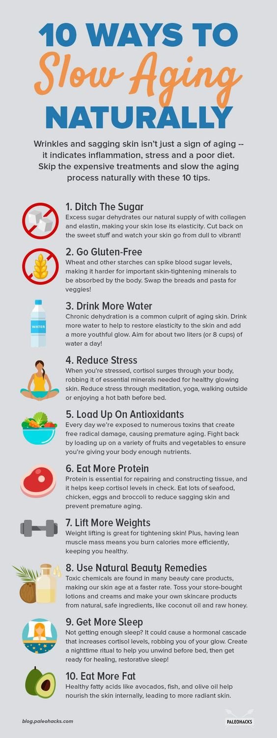 Ways to Slow Aging Naturally