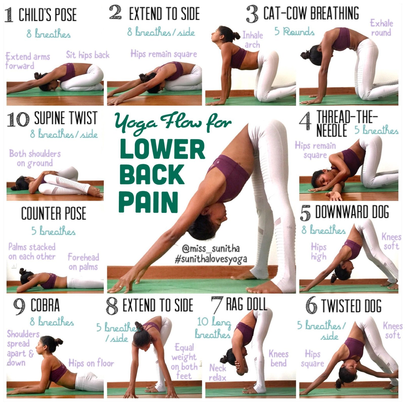 Yoga Flow for Lower Back Pain