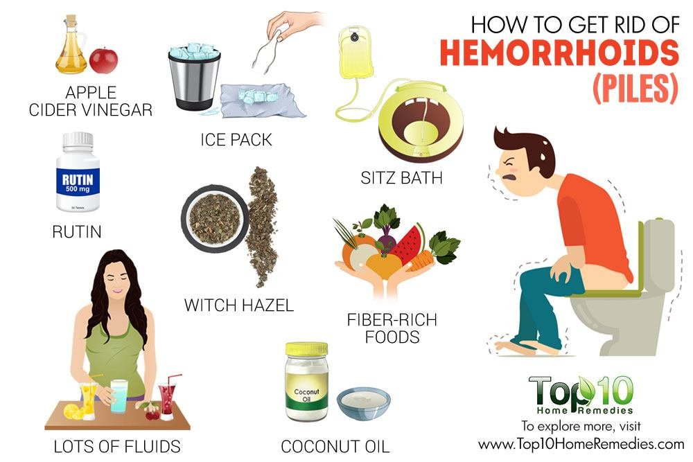 Get rid of hemorrhoids