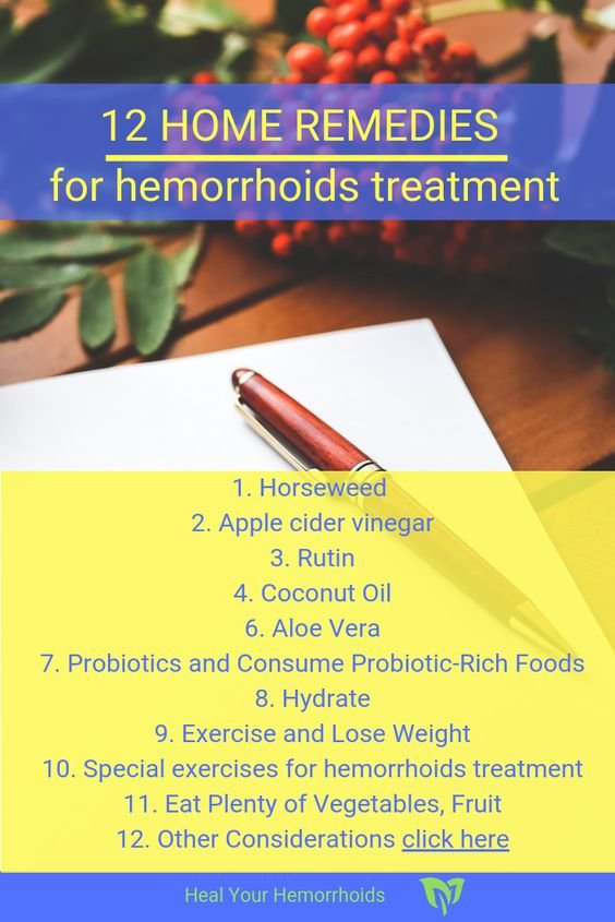 Home remedies of hemorrhoids treatment