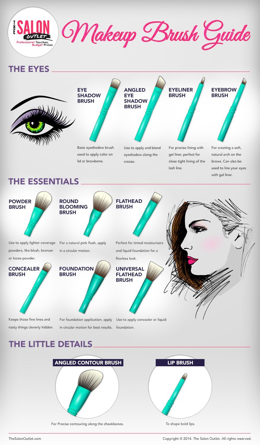 Makeup Brush Guide