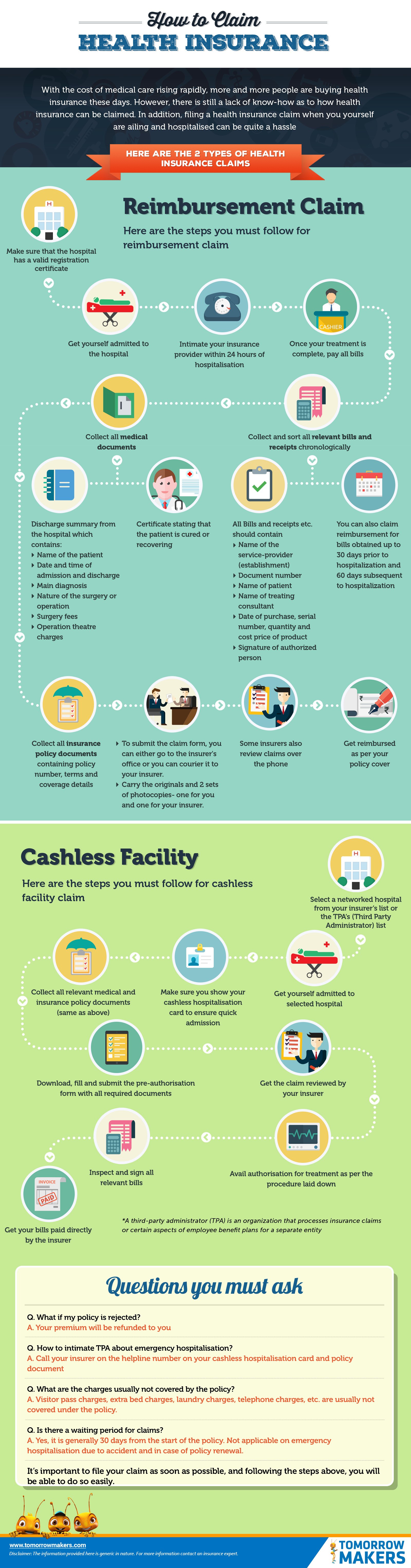 How to Claim Health Insurance