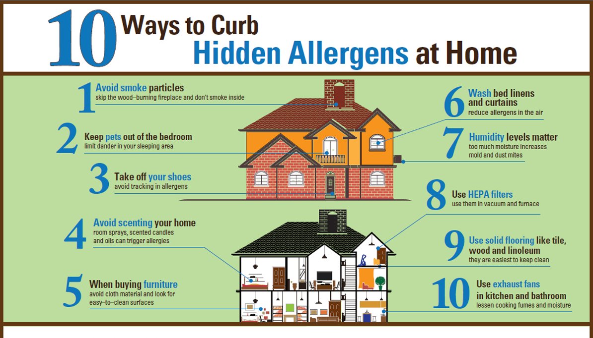 Ways to Curb Hidden Allergens at Home