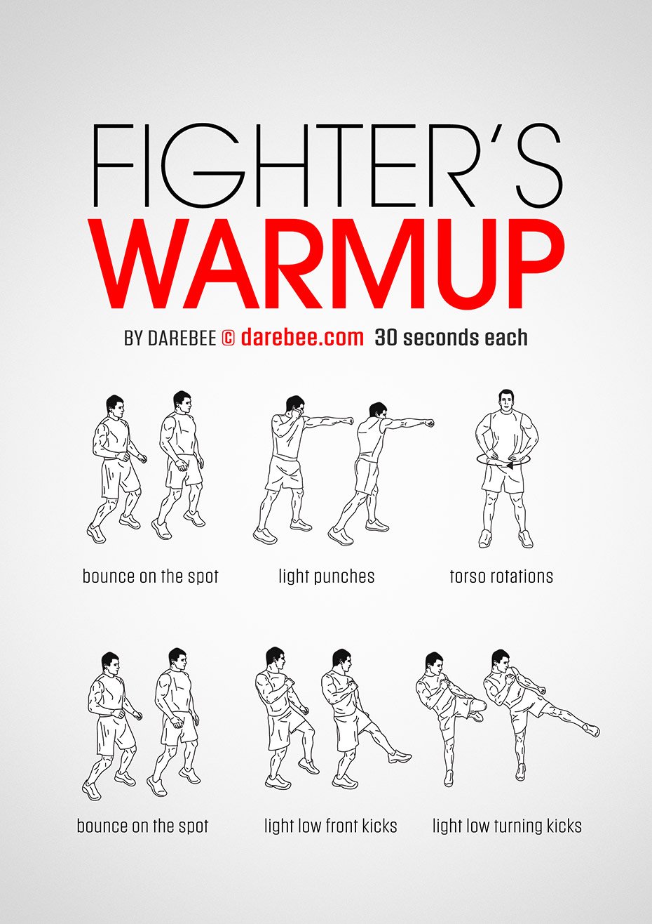 fighters warmup workout