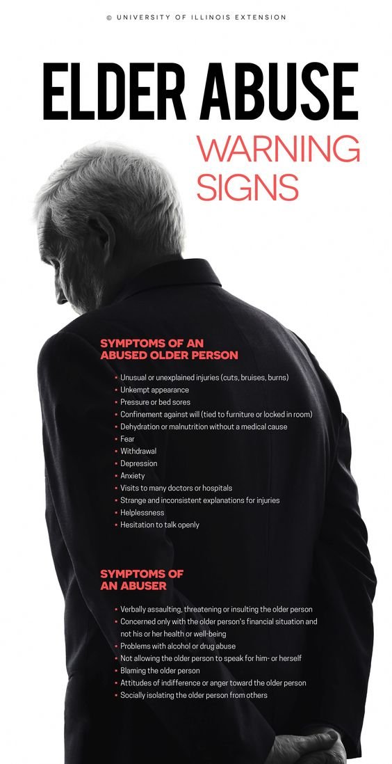 Elder Abuse Warning signs