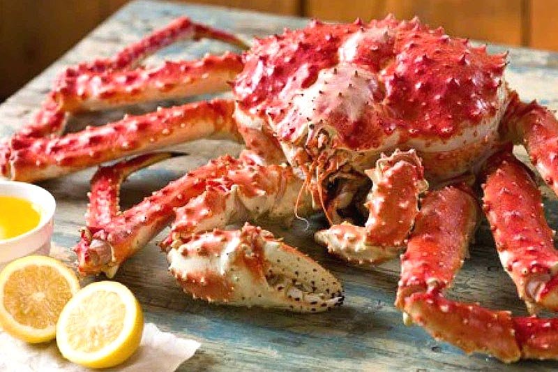 How much valuable the Alaskan king crab