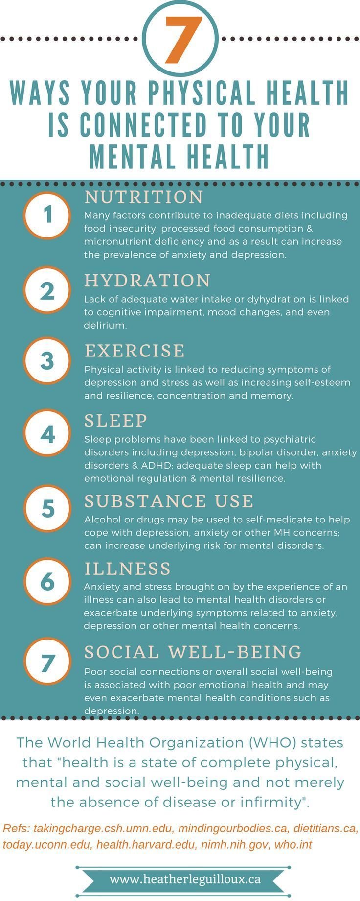 Ways your physical health is connected to your mental health