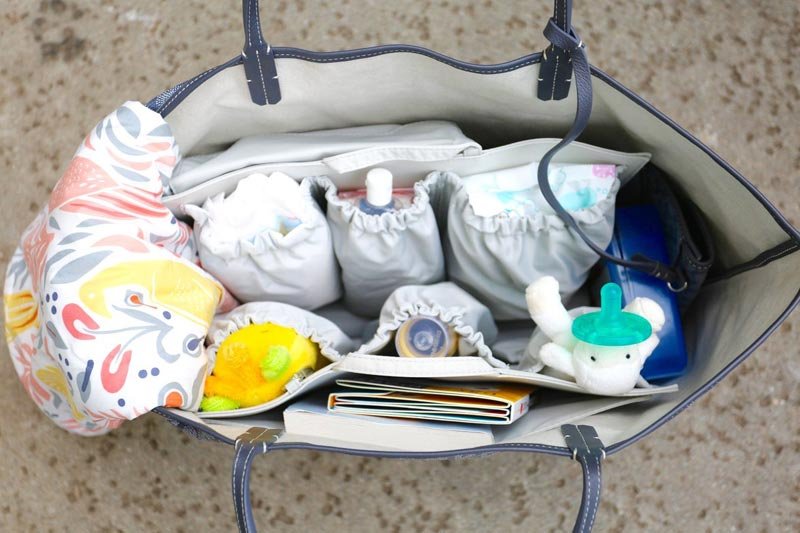 Multiple pockets in Diaper Bags