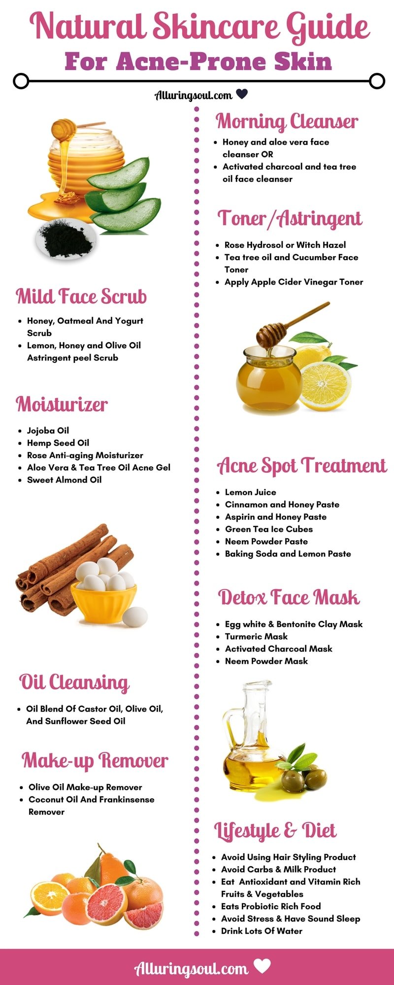 Natural Skincare Guide for Acne Prone Skin