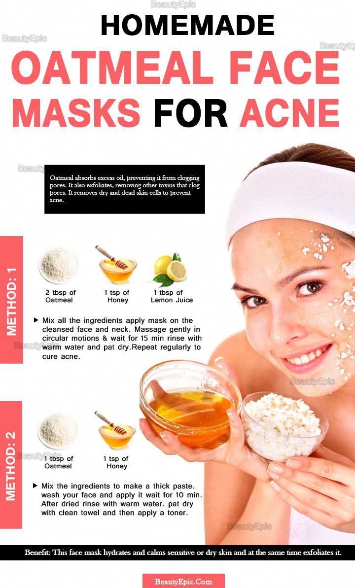 Oatmeal Face Masks for Acne