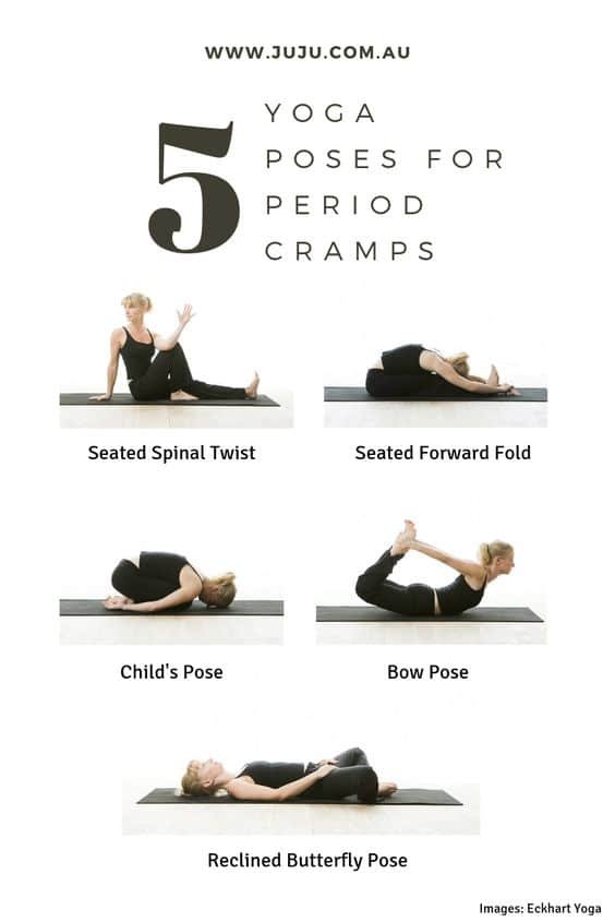 Yoga poses for period cramps