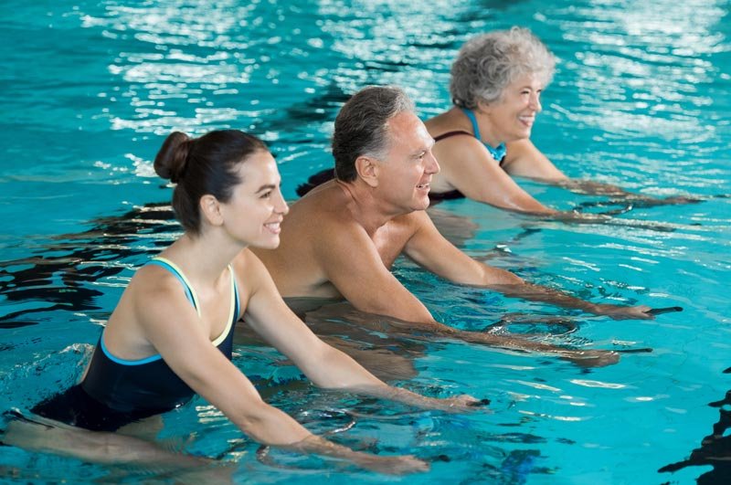 Jogging in Water