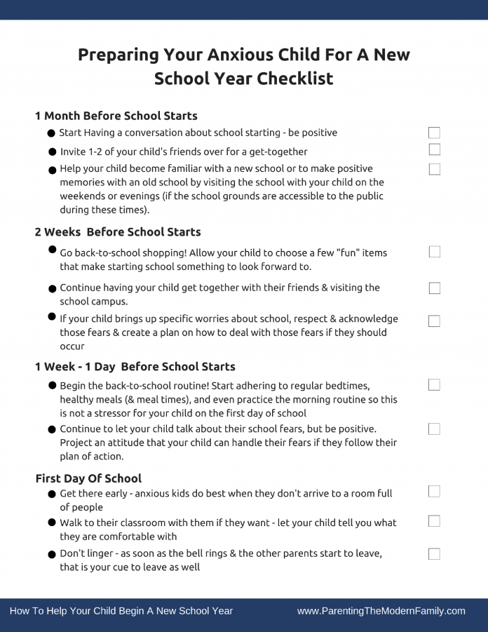 How To Help Your Child Settle Into A New School - Women Fitness Mag