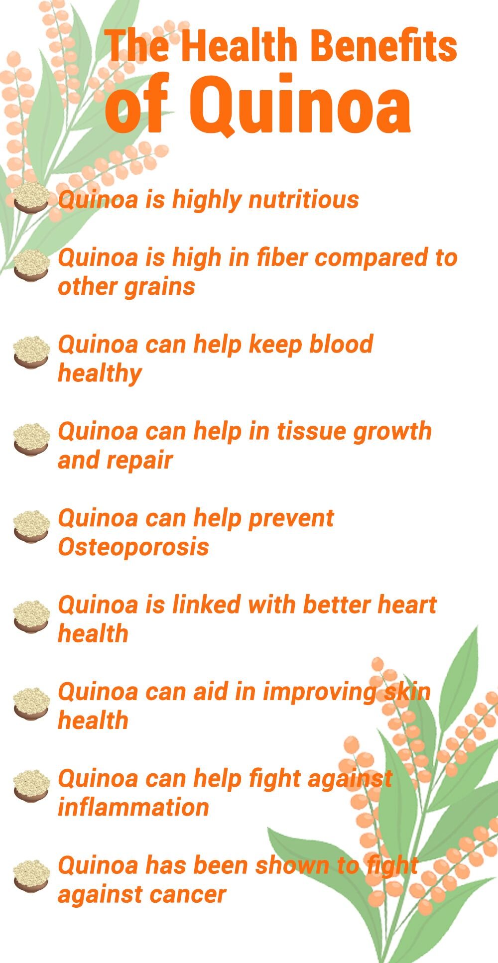 Health Benefits of Quinoa