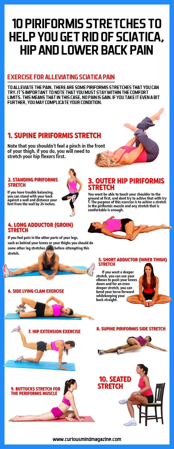 Piriformis - 4 Yoga Poses To Get Relief