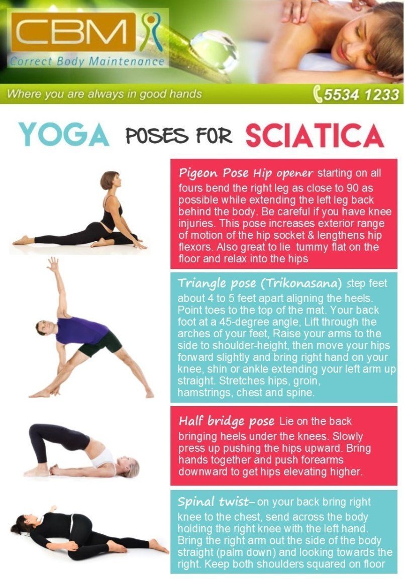 Yoga Poses for Sciatica