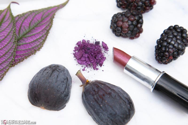 Natural ingredients like plants in Makeup Products