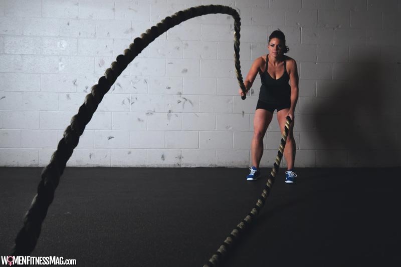 Workout around ropes