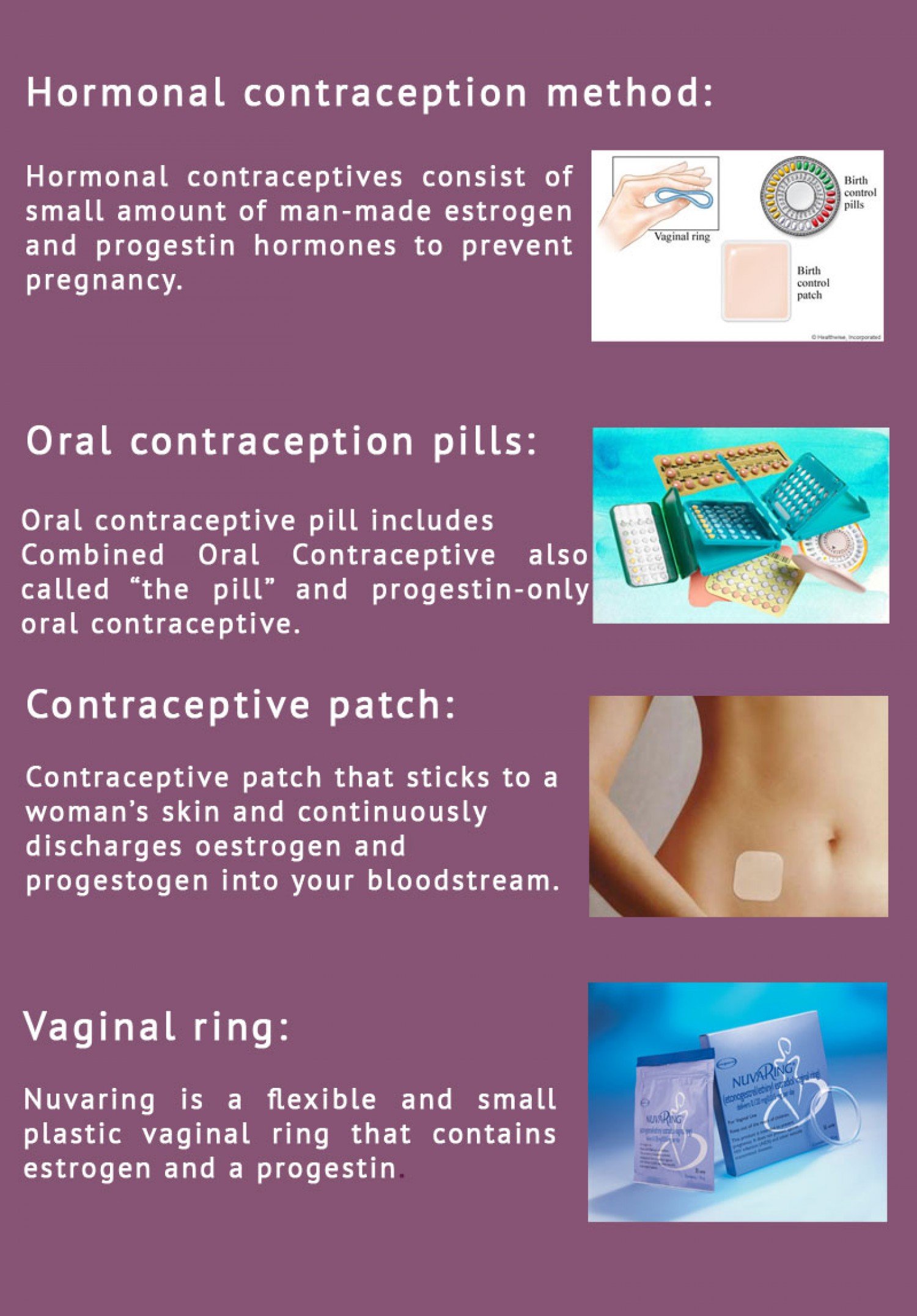 hormonal methods of birth control