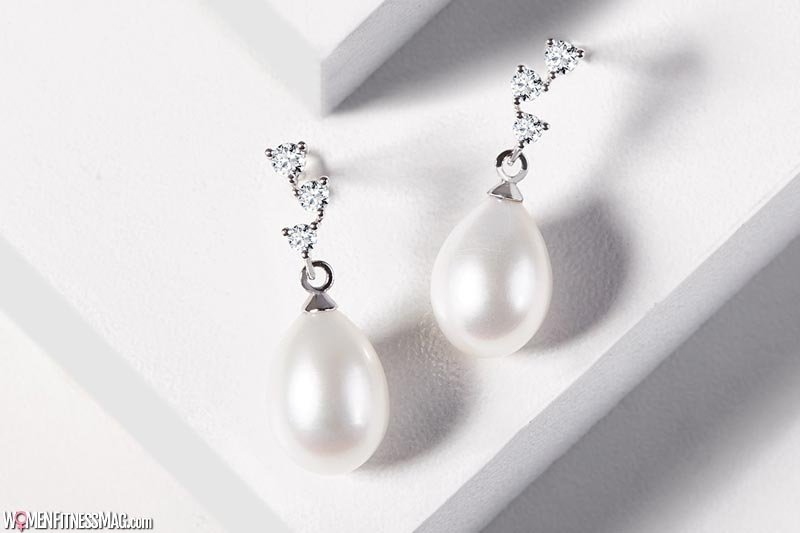 Elegance in the form of pearl earrings