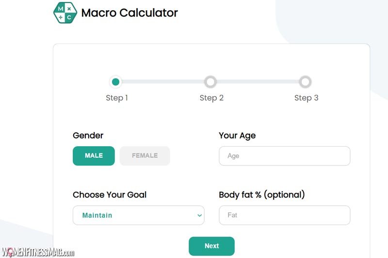 Macro Calories Calculator