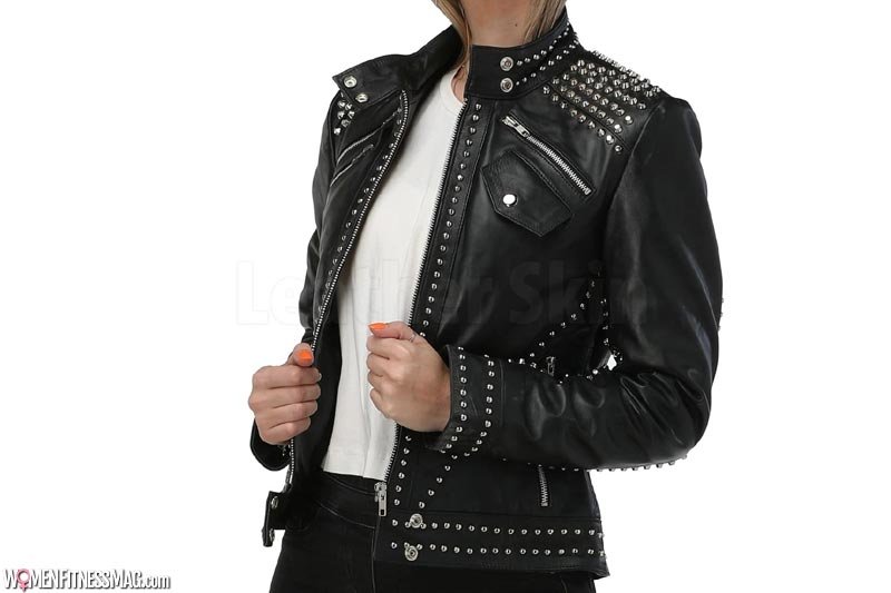 In What Way You Can Rock Women's Studded Leather Jacket?