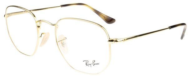 Ray-Ban Hexagonal RX6448 2500 51 Gold